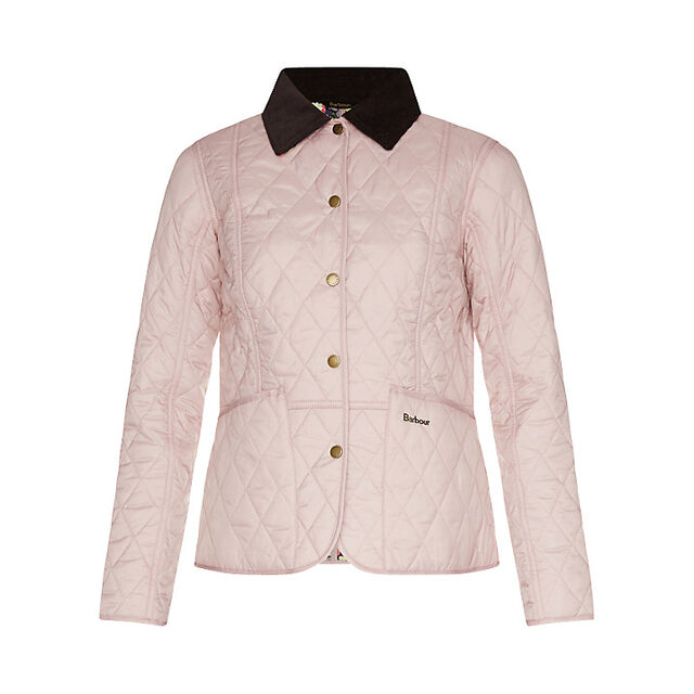 Mauve Barbour Elysia Quilted Jacket