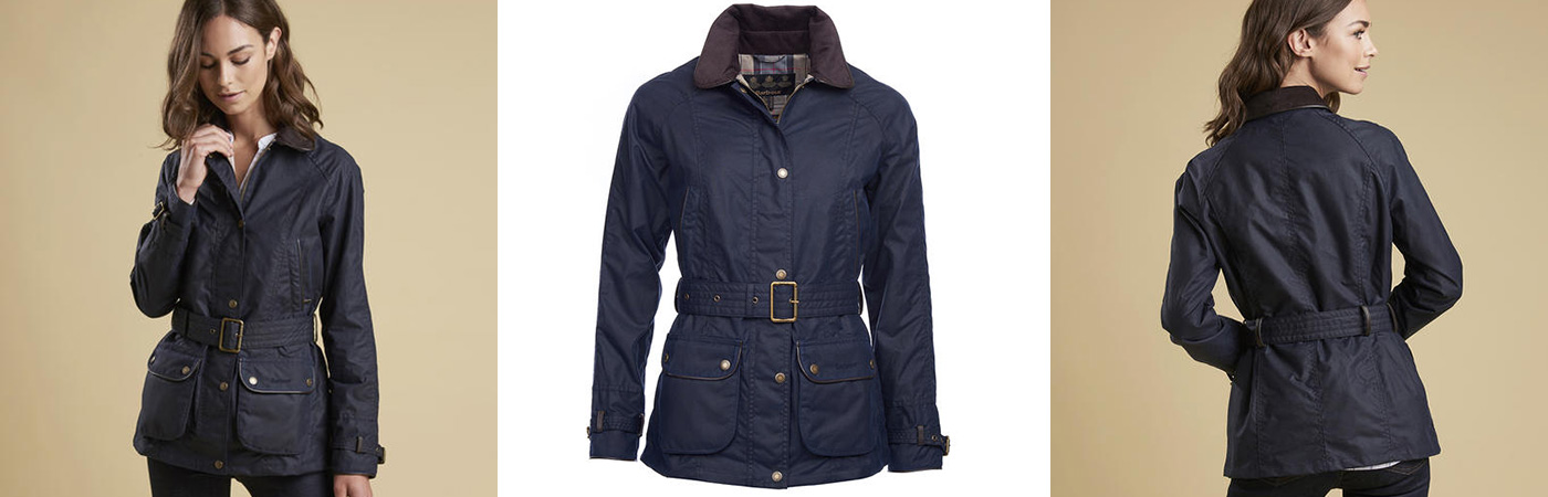 Barbour Wester Wax Jacket- Royal Navy and Archive Olive