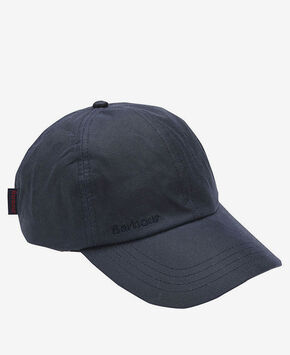 Barbour Waxed Sports Cap: Navy
