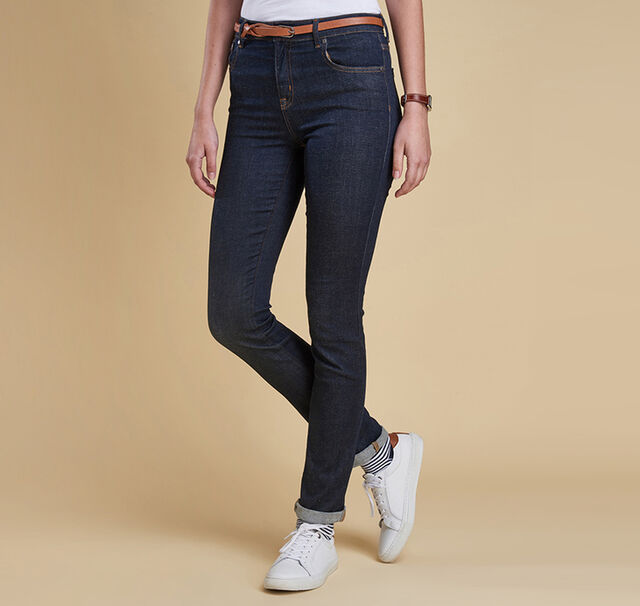 Barbour Essential Slim Jeans- Rinse Model