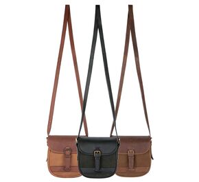 Dubarry Ballymena Saddle Style Bag- Black and Brown