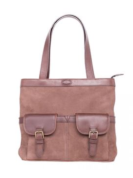 Dubarry Raheen Tote Style Shoulder Bag-Walnut