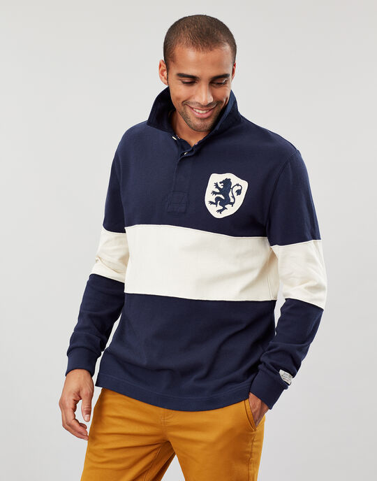 Joules Sidewell Badged Rugby Shirt